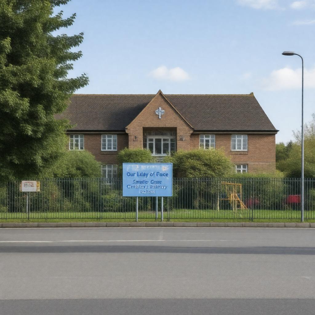 AI-created image of Our Lady of Grace Catholic Primary School