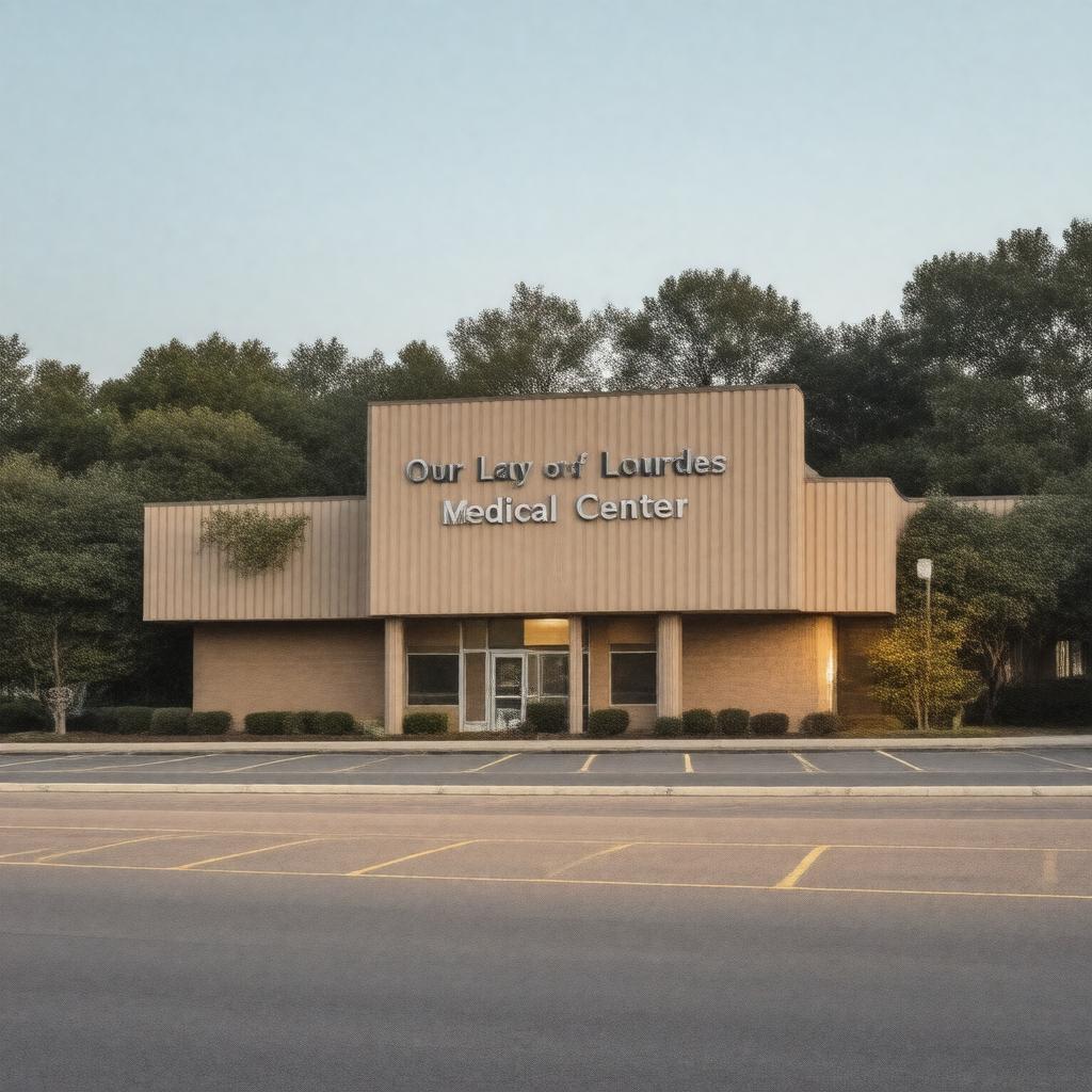 AI-created image of Our Lady of Lourdes Medical Center