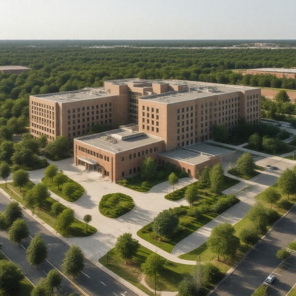 AI-created image of Our Lady of the Lake Regional Medical Center