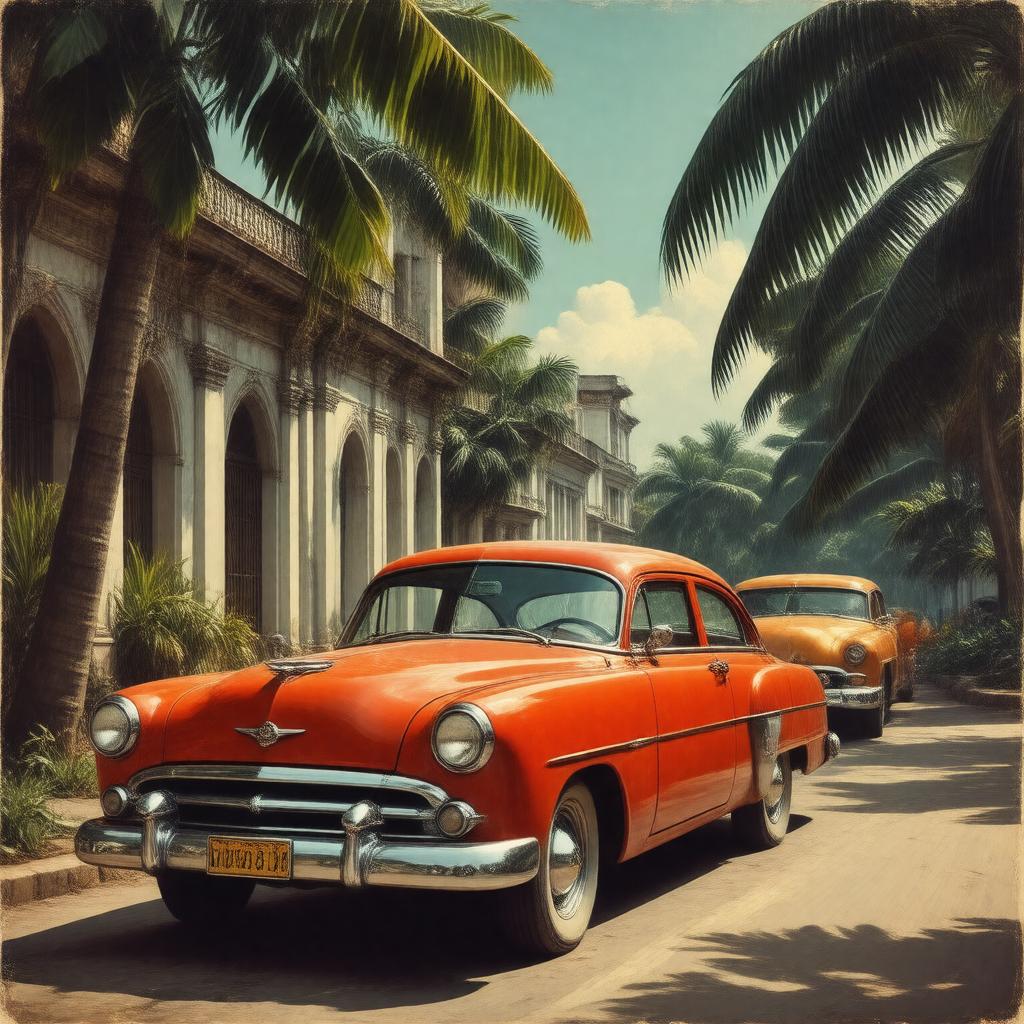 AI-created image of Our Man in Havana