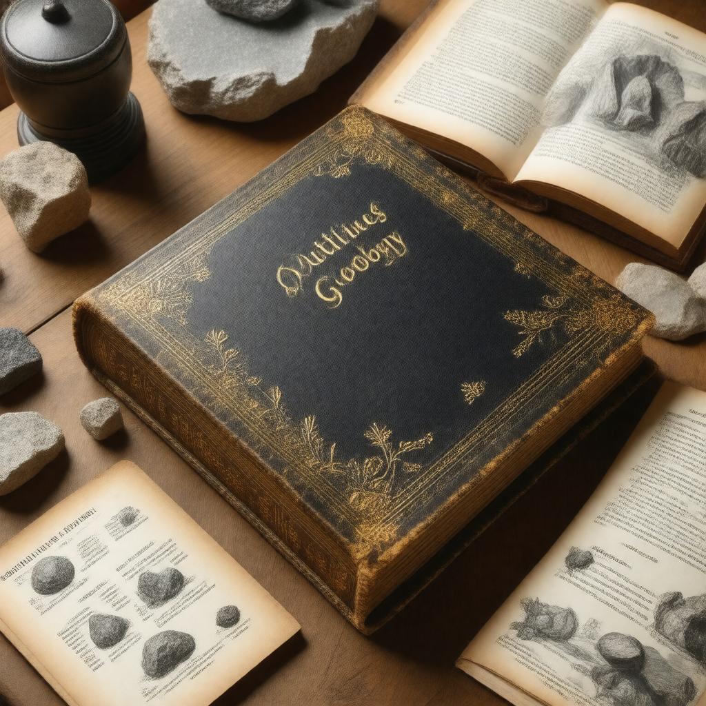 AI-created image of Outlines of Geology