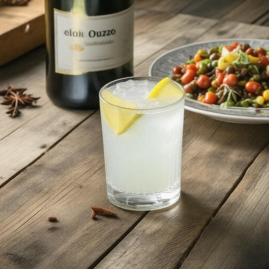 AI-created image of Ouzo