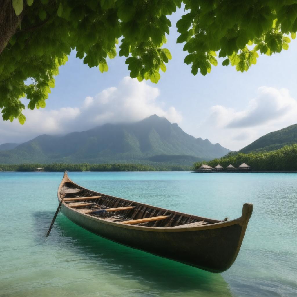 AI-created image of Overseas collectivity of French Polynesia