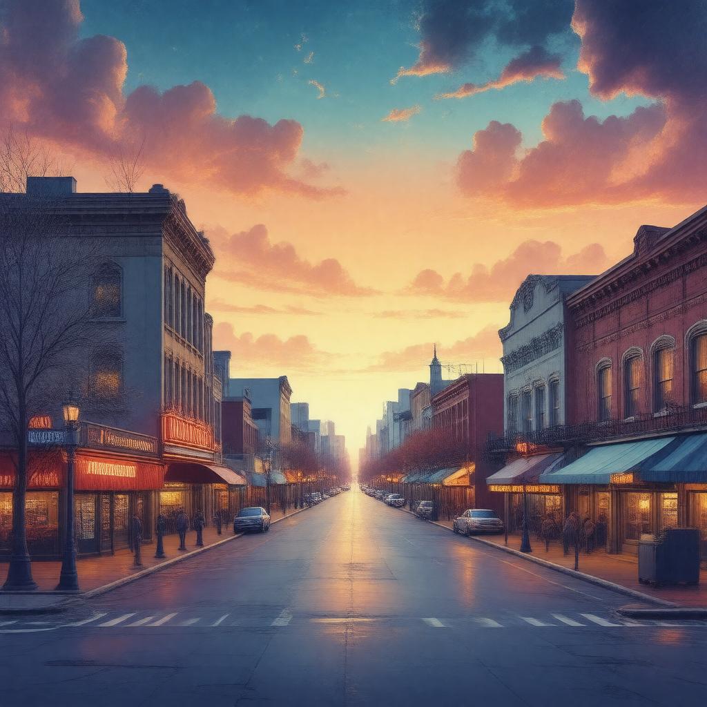 AI-created image of Overton Square
