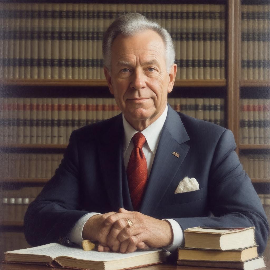 AI-created image of Owen Fiss