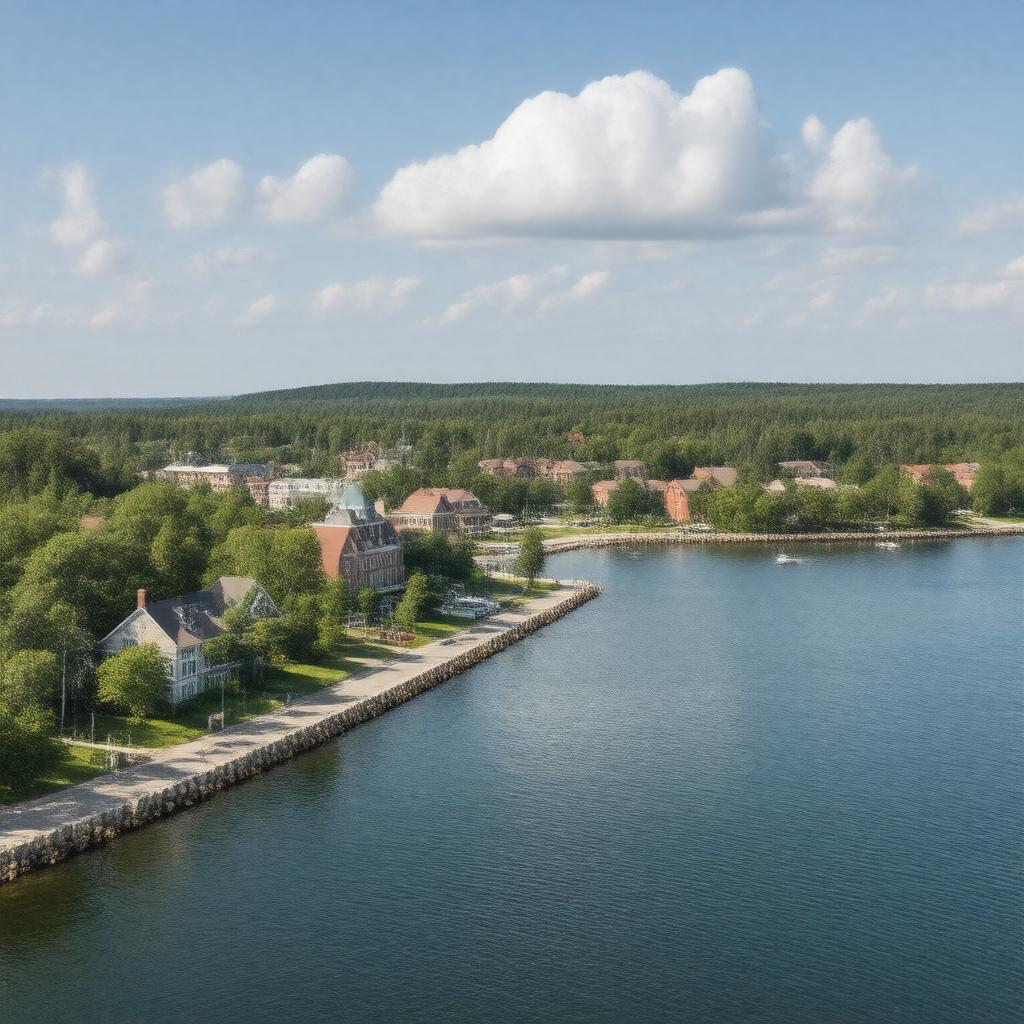 Click to view larger image AI-created image of Owen Sound