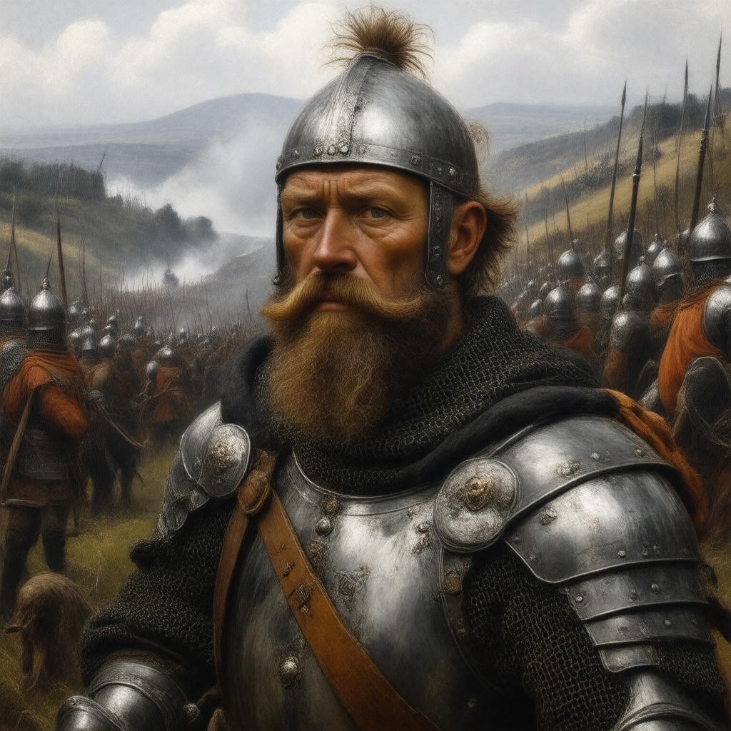 AI-created image of Owen Tudor (the younger)