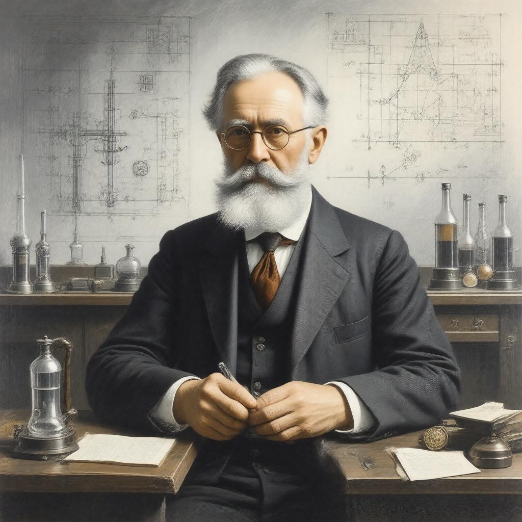 AI-created image of Owen Willans Richardson