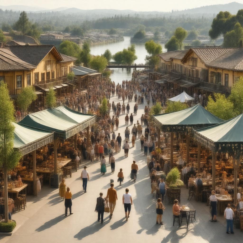 Click to view larger image AI-created image of Oxbow Public Market