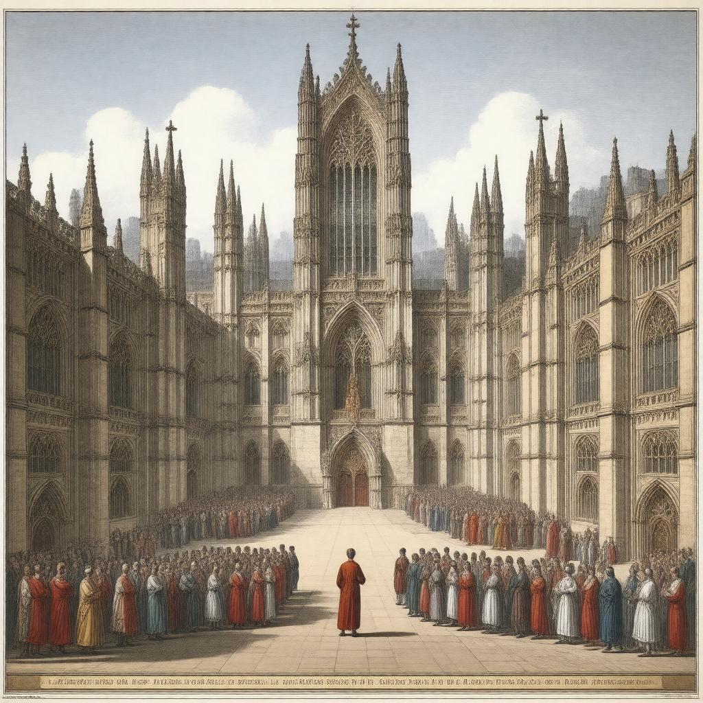 AI-created image of Oxford Movement