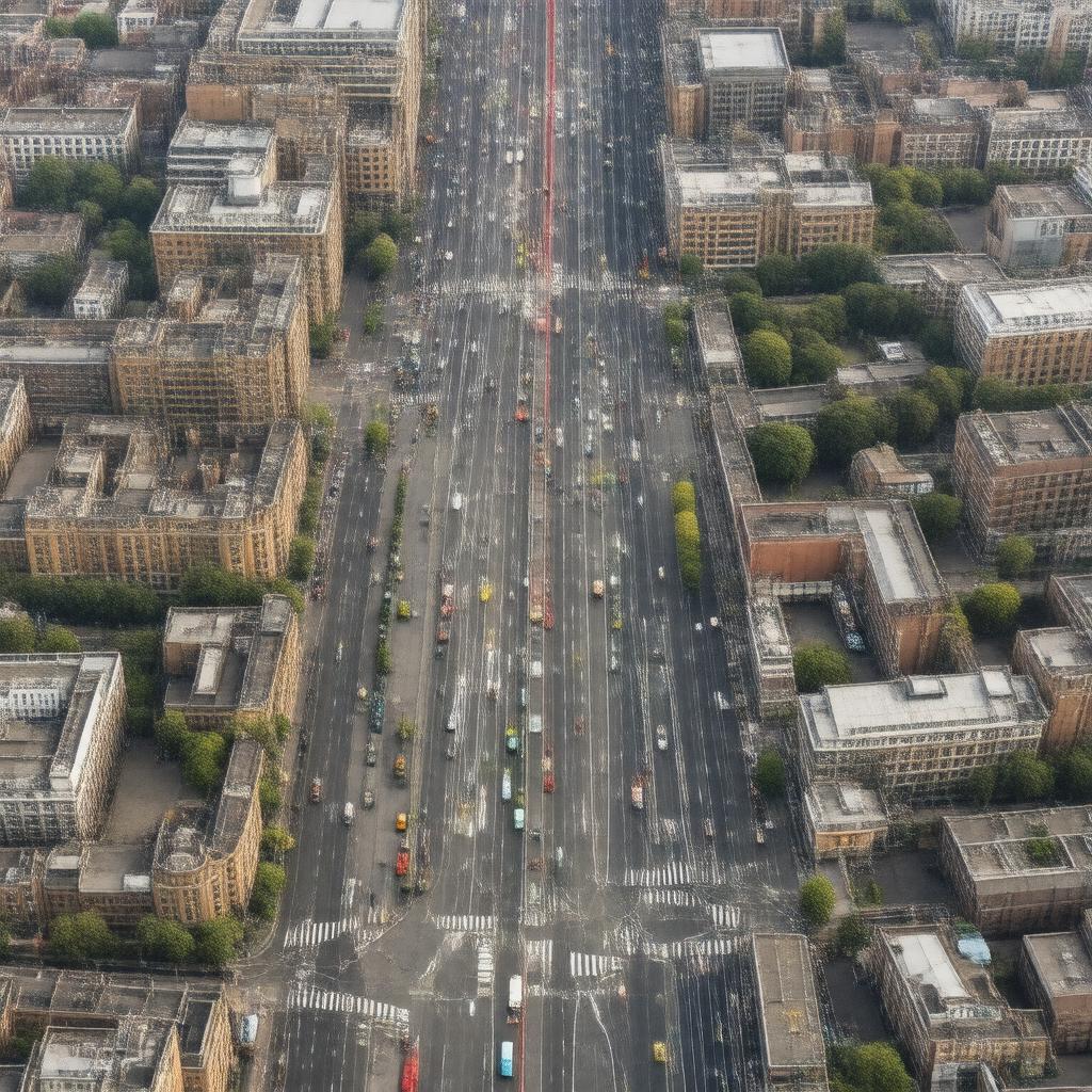 AI-created image of Oxford Road