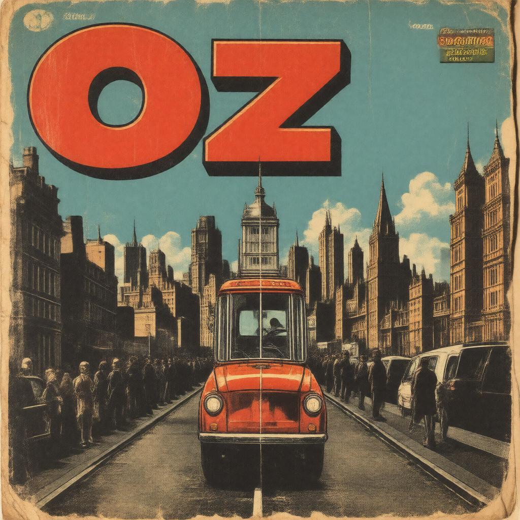 AI-created image of Oz magazine