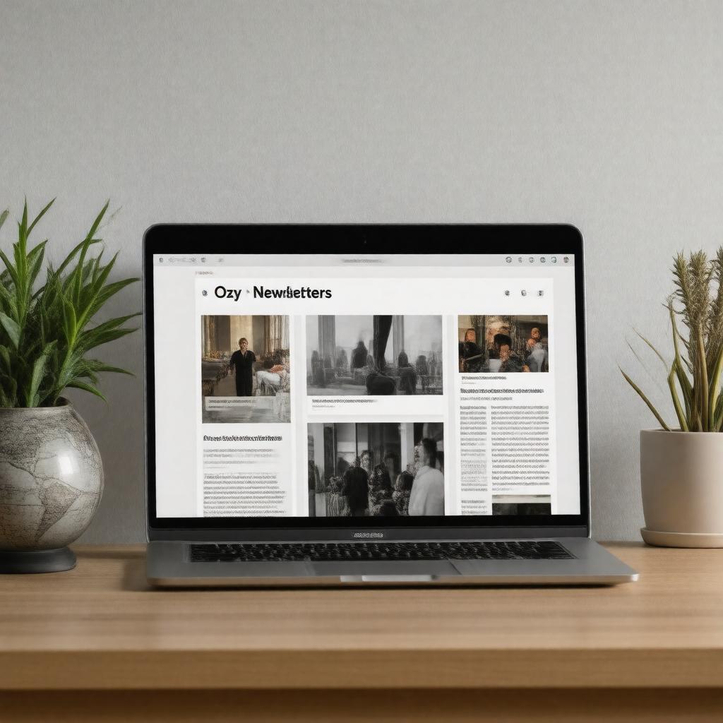 AI-created image of Ozy Newsletters