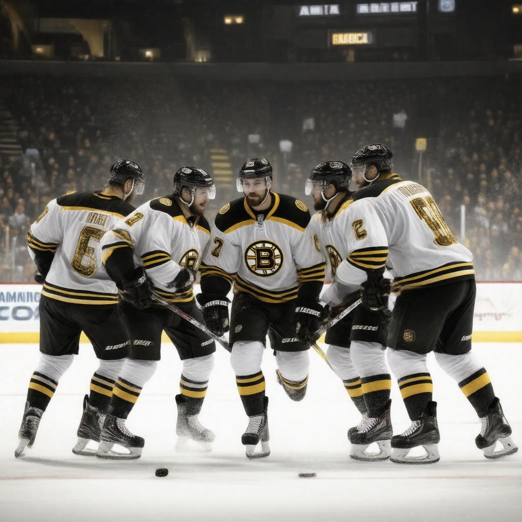 AI-created image of P-Bruins