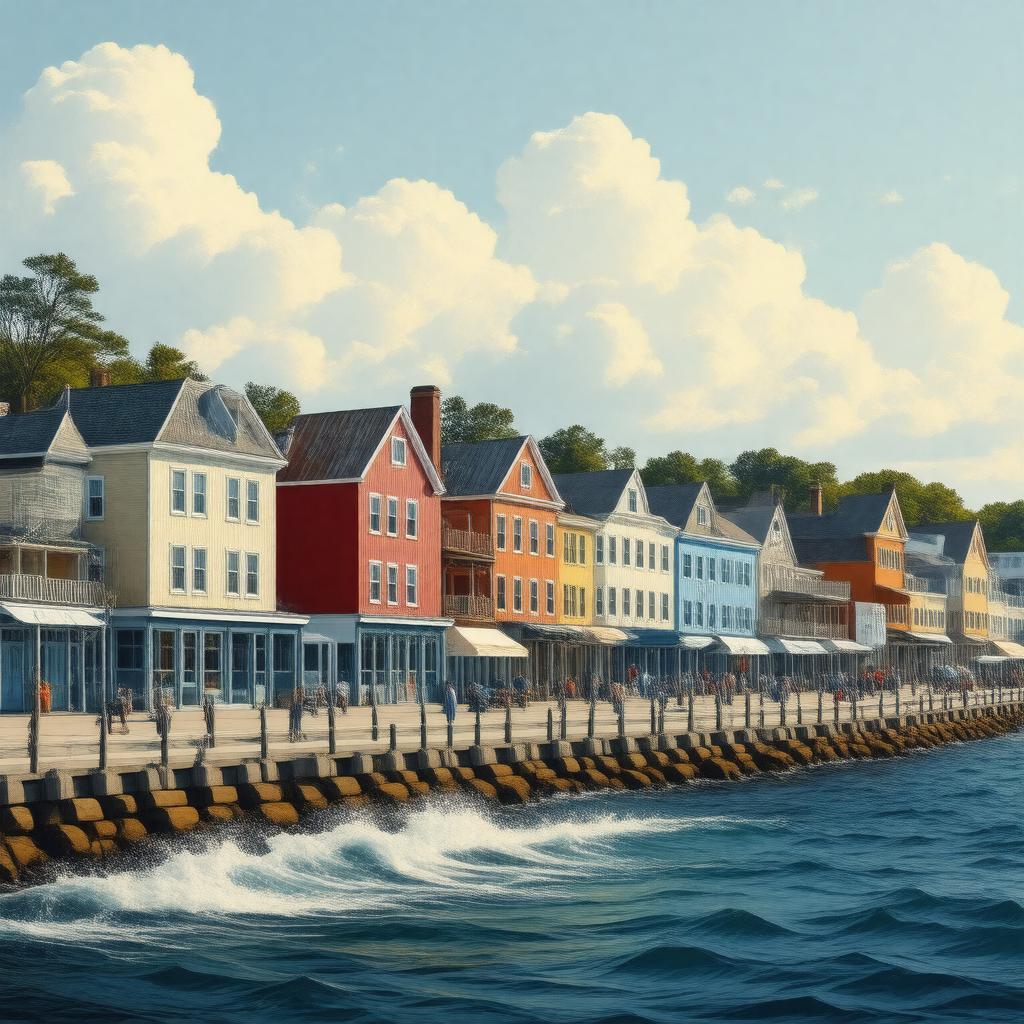 AI-created image of P-town