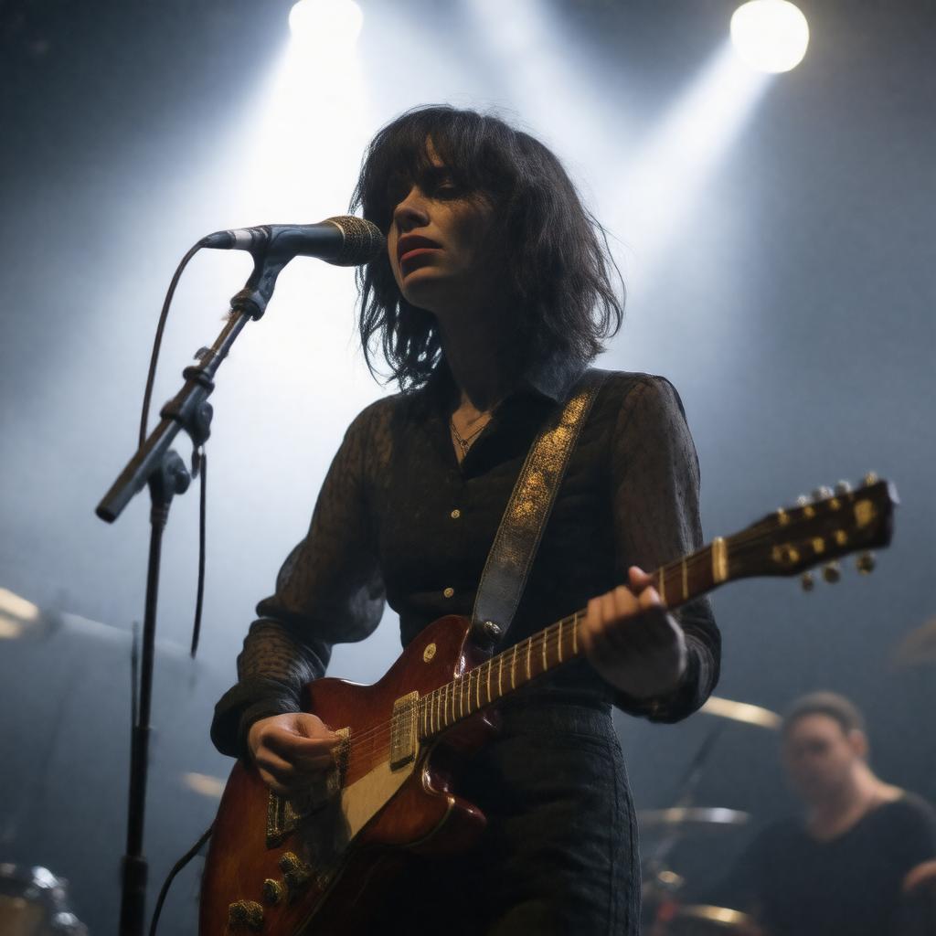 AI-created image of P. J. Harvey