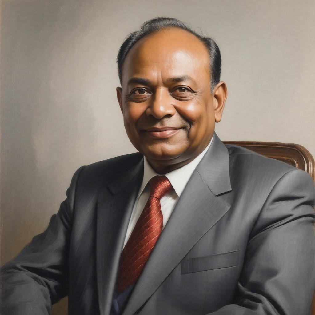 AI-created image of P. V. Narasimha Rao