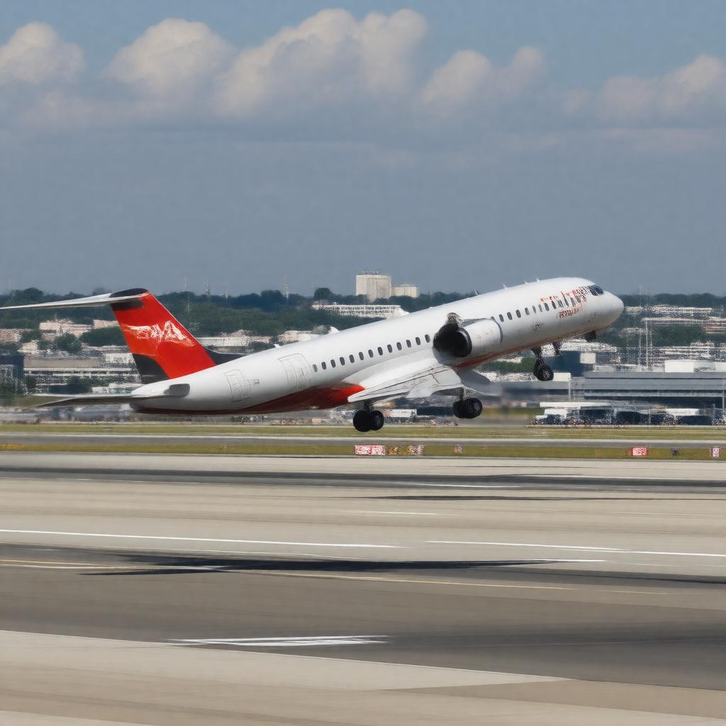 AI-created image of PSA Airlines