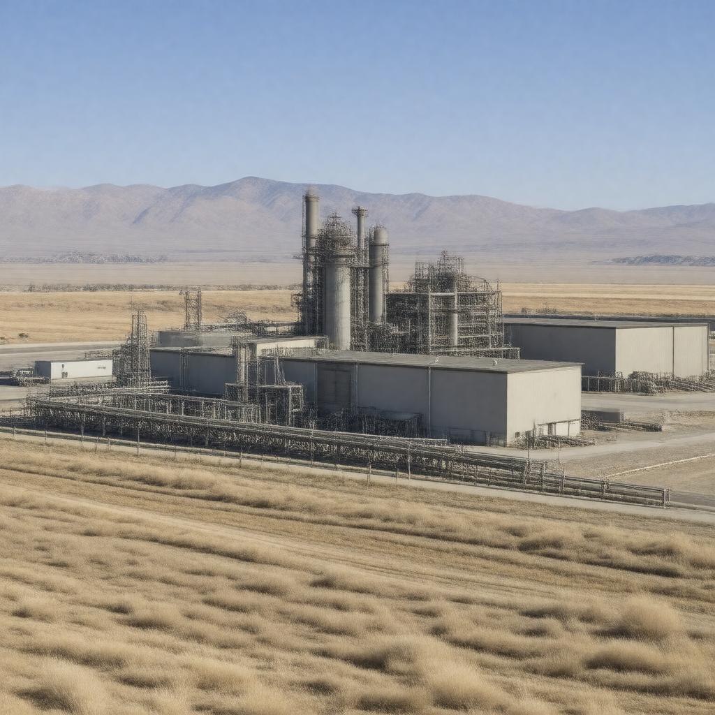 Click to view larger image AI-created image of PUREX Plant