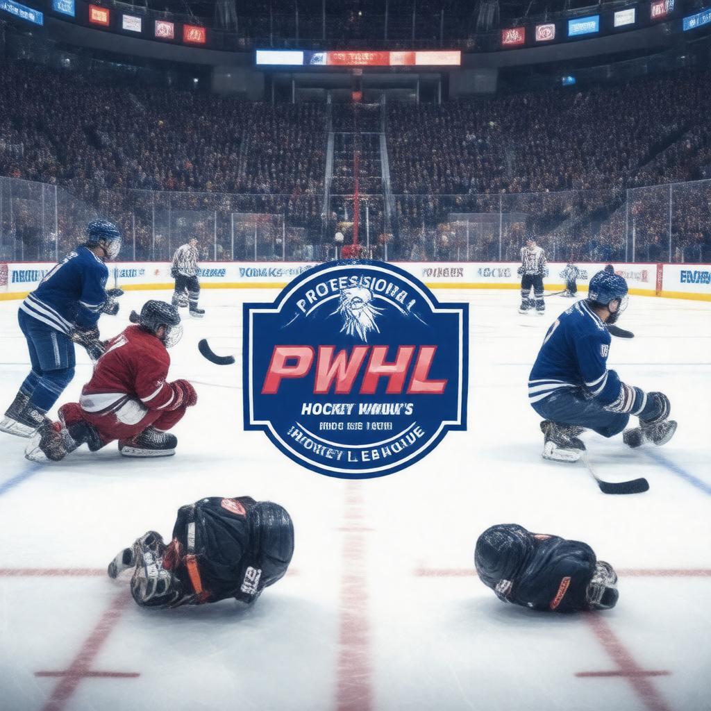 AI-created image of PWHL