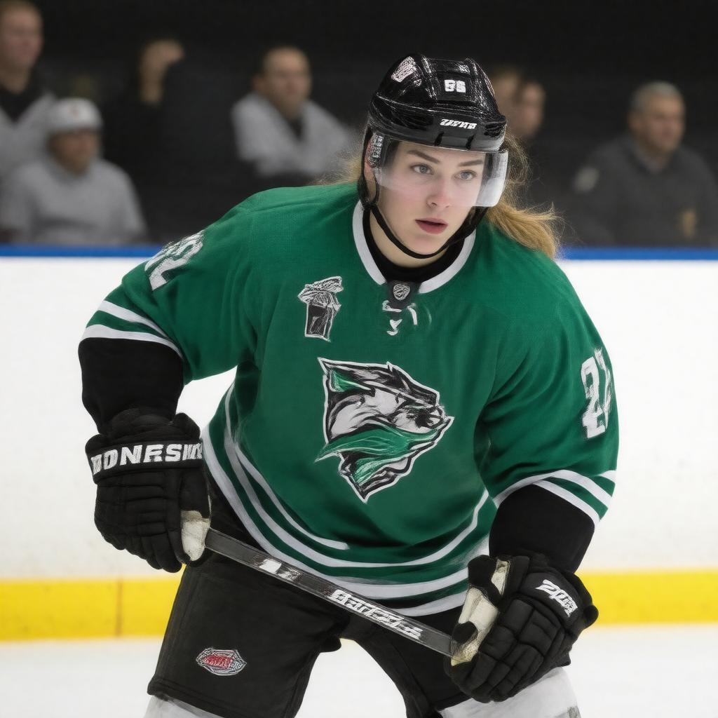 AI-created image of PWHL Boston