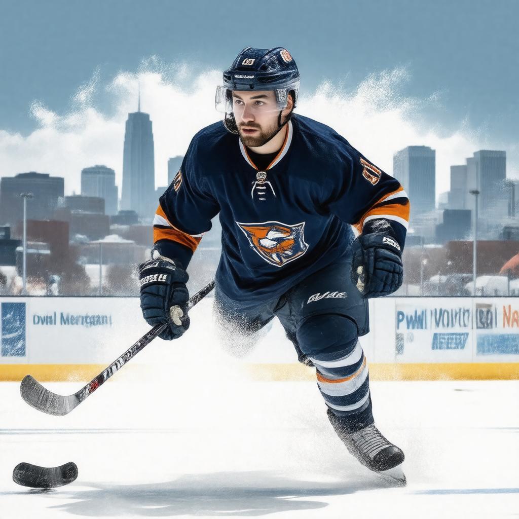 AI-created image of PWHL New York