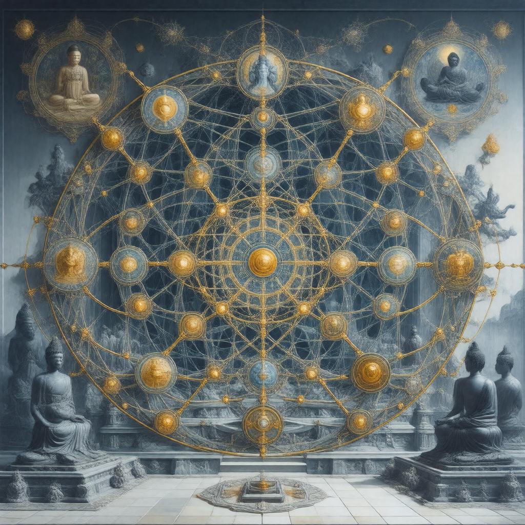 AI-created image of Paṭiccasamuppāda