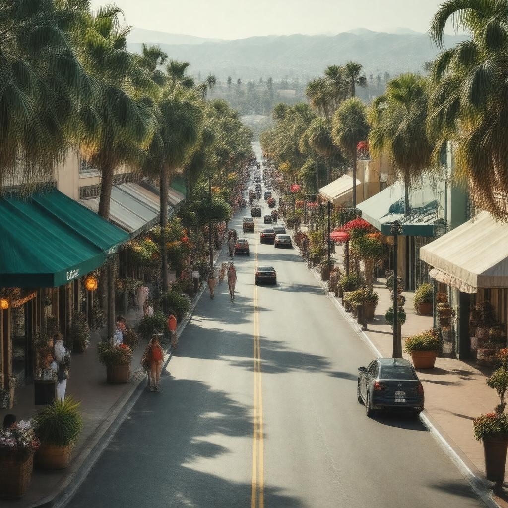 AI-created image of Pacific Avenue