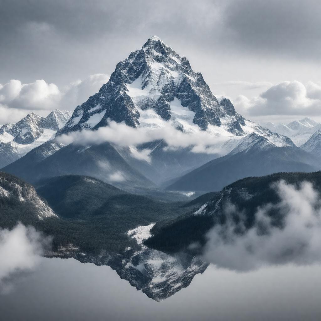 AI-created image of Pacific Coast Ranges