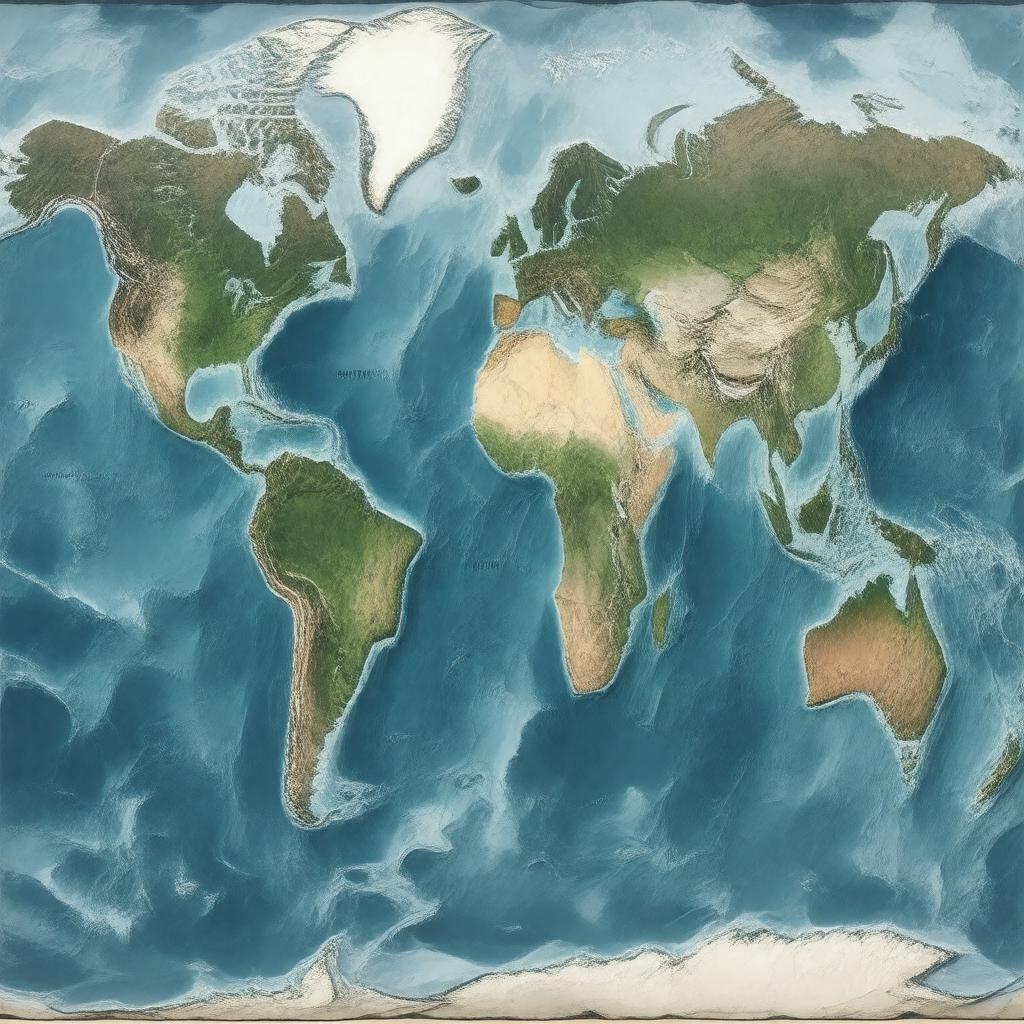 AI-created image of Pacific Island territories