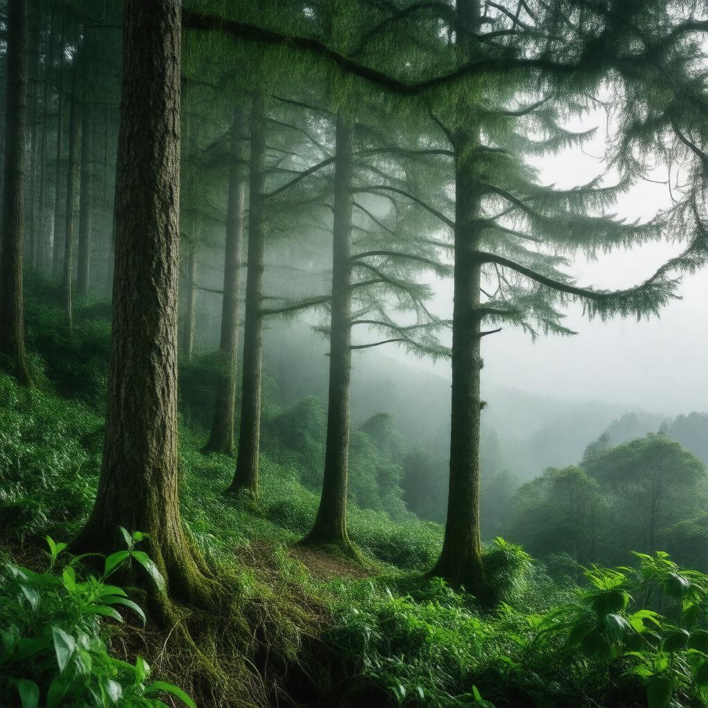 AI-created image of Pacific Rim National Park Reserve