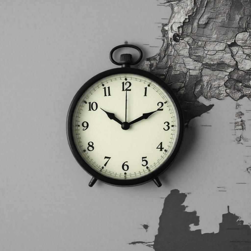 AI-created image of Pacific Standard Time (PST)