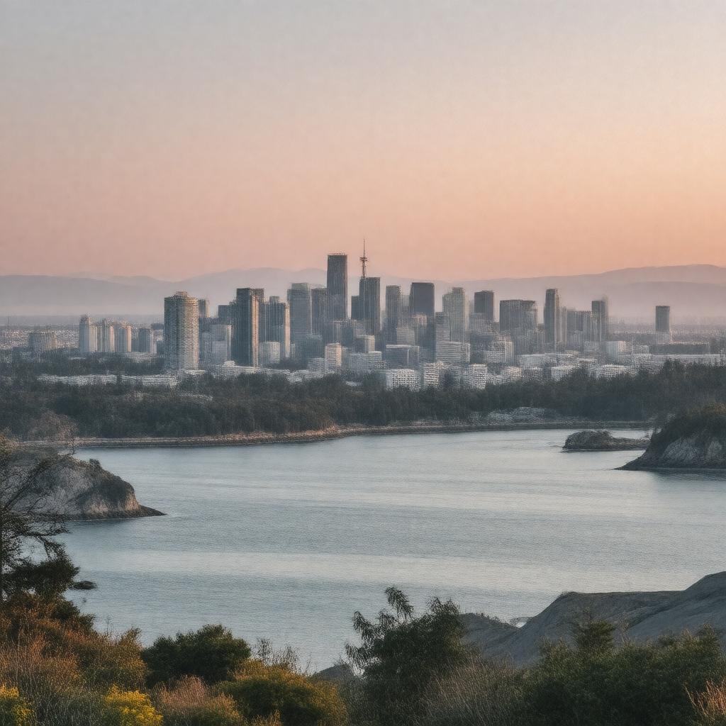 AI-created image of Pacific Time Zone