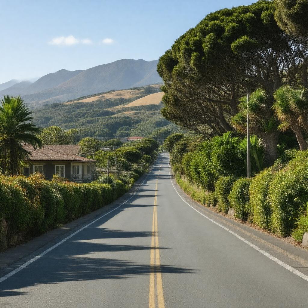 AI-created image of Pacifica East Pedro Point