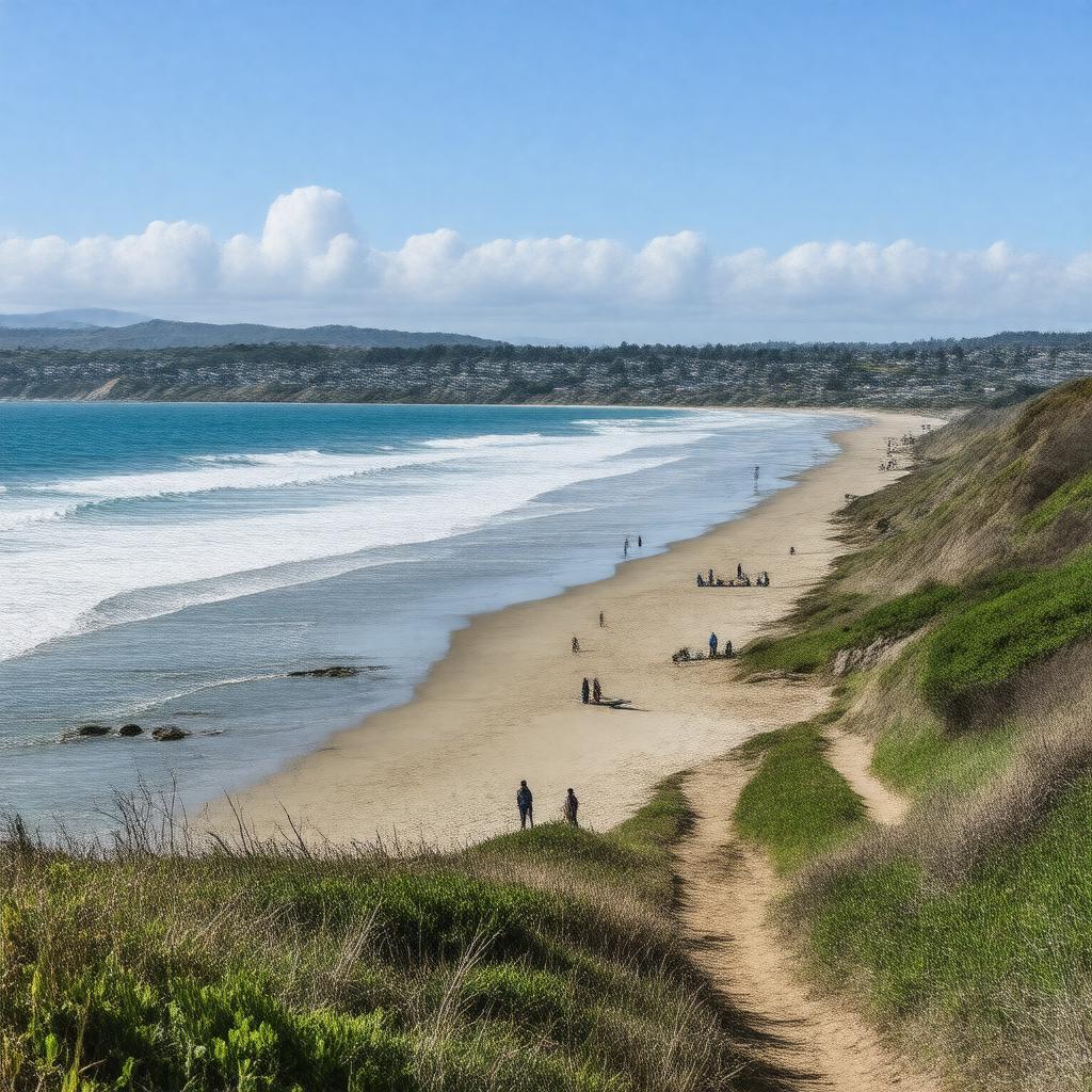 AI-created image of Pacifica East Rockaway Beach