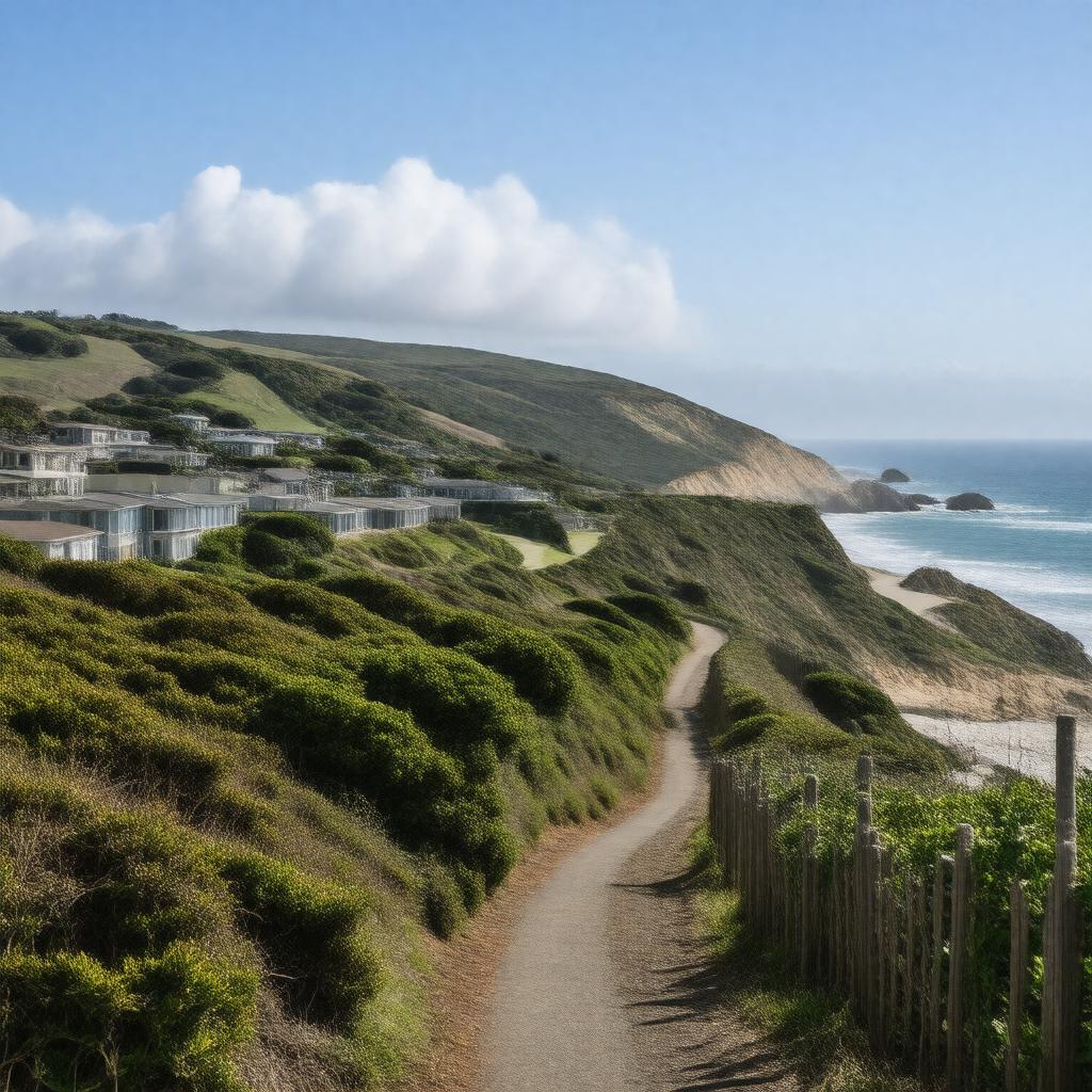 Click to view larger image AI-created image of Pacifica Pedro Point