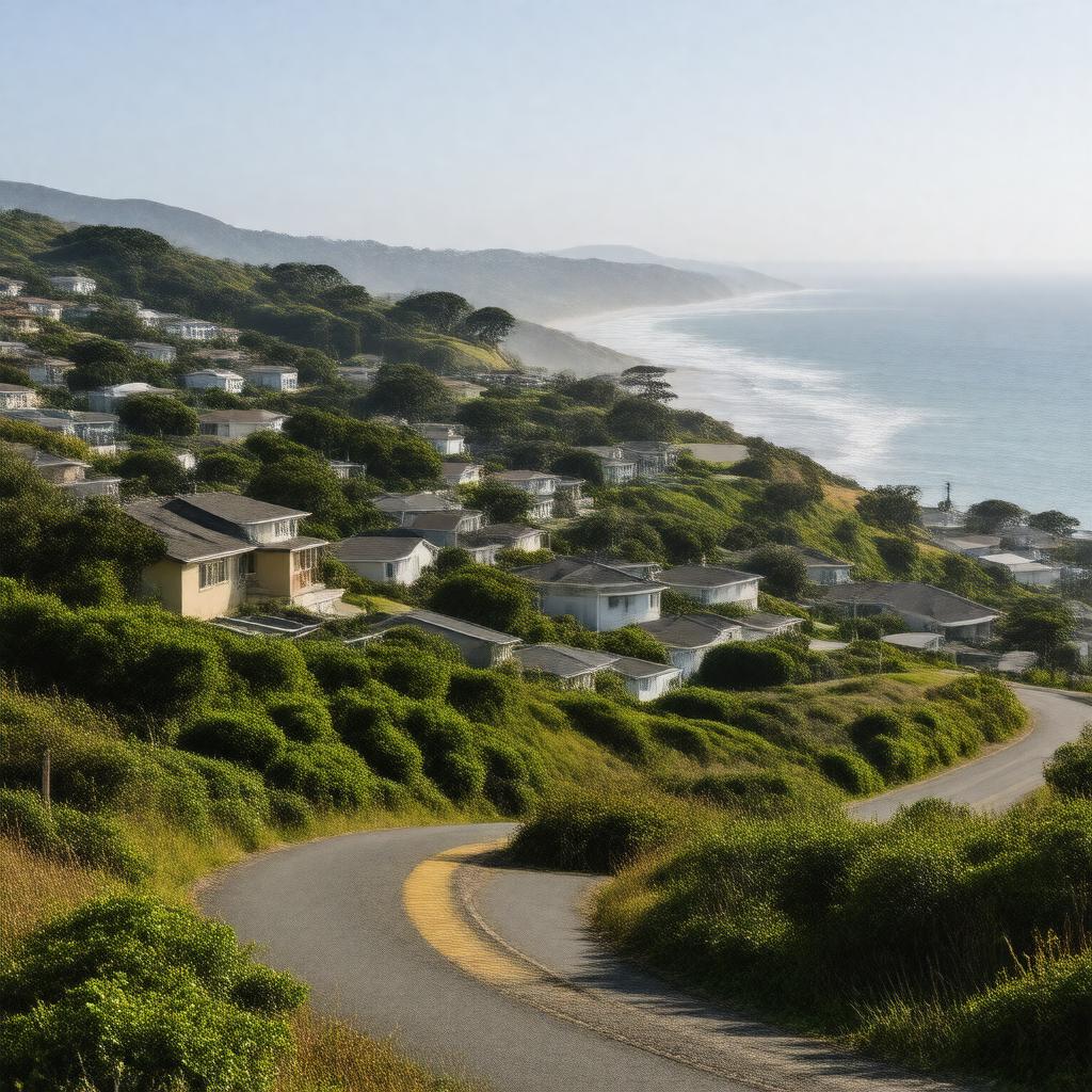 AI-created image of Pacifica San Pedro Terrace