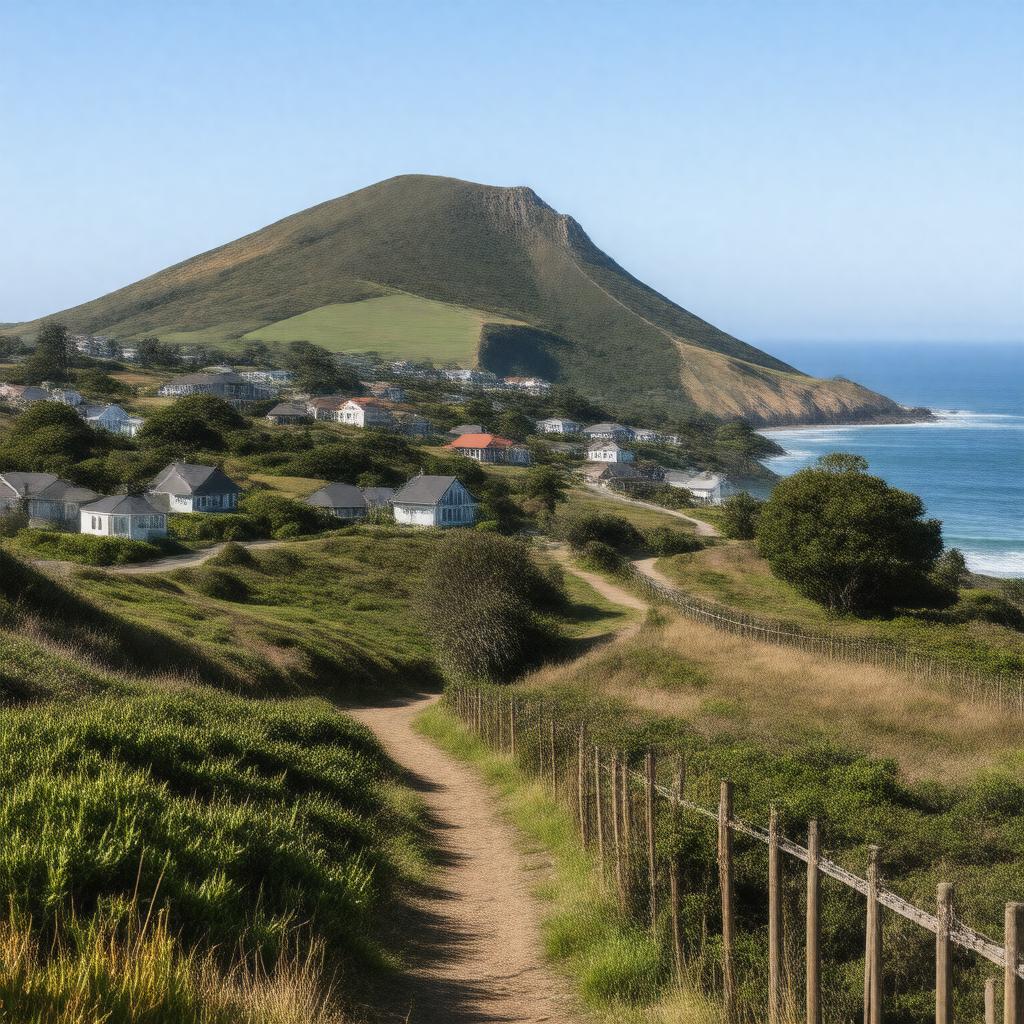 Click to view larger image AI-created image of Pacifica West Pedro Point