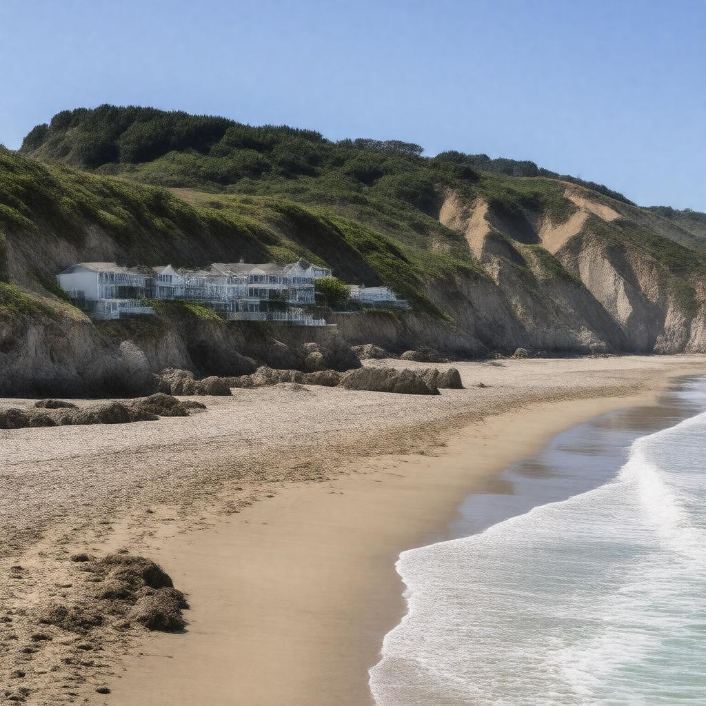 Click to view larger image AI-created image of Pacifica West Rockaway Beach