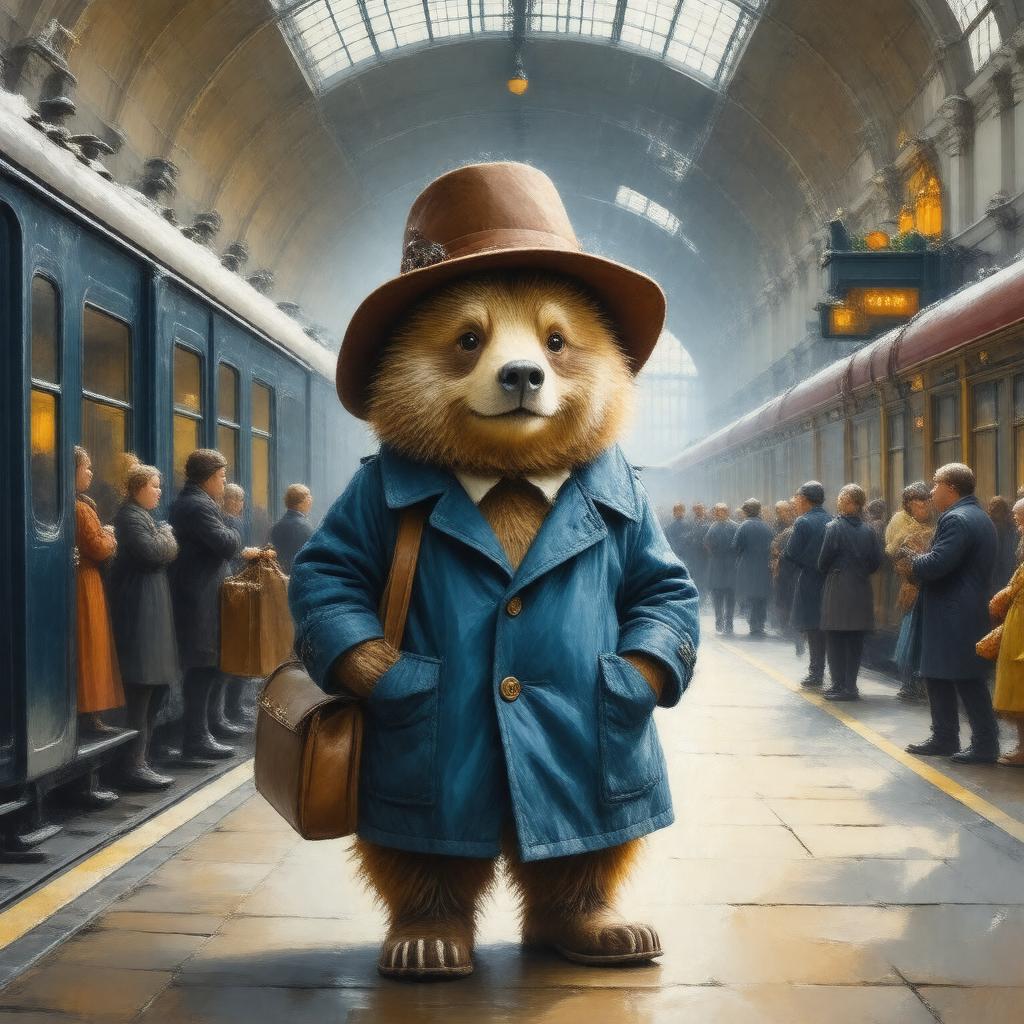 AI-created image of Paddington (2014)