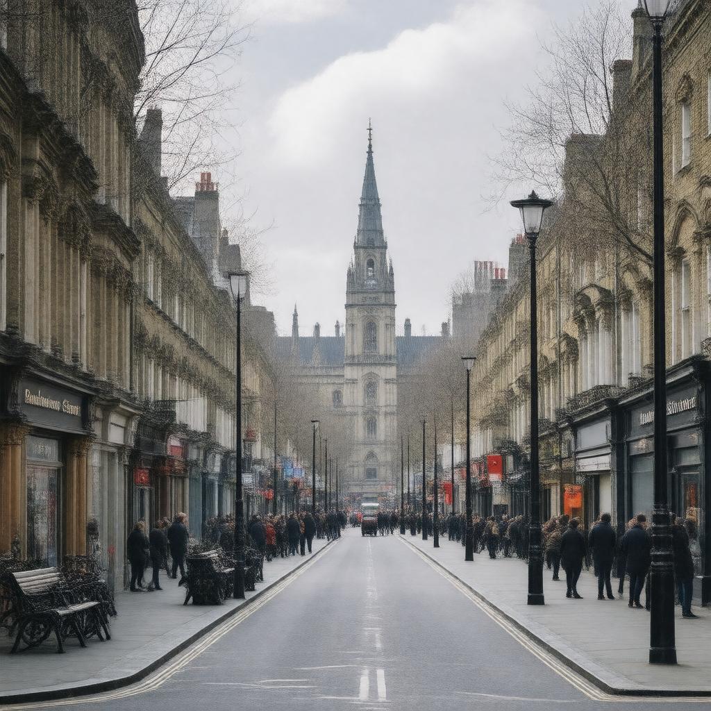 AI-created image of Paddington Street