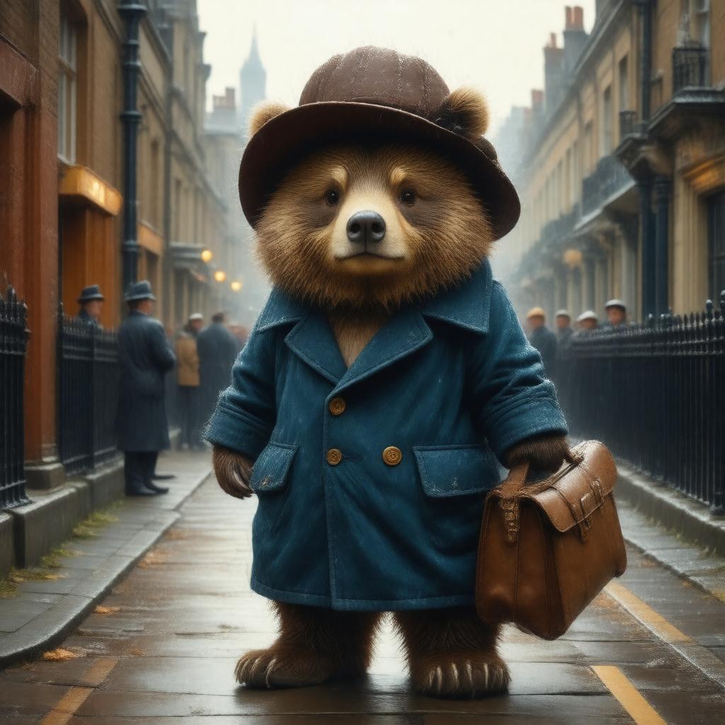 AI-created image of Paddington (film)