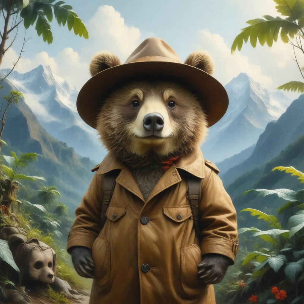 AI-created image of Paddington in Peru