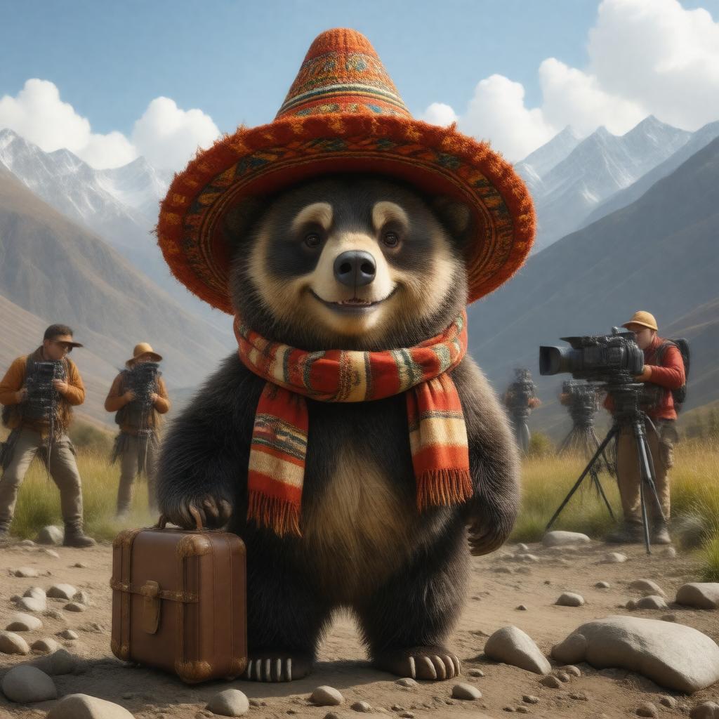 AI-created image of Paddington in Peru (2024)