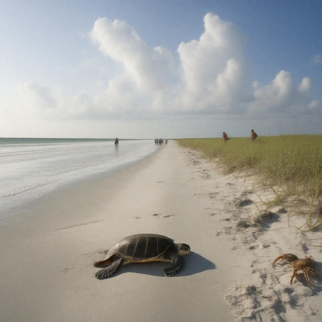 AI-created image of Padre Island