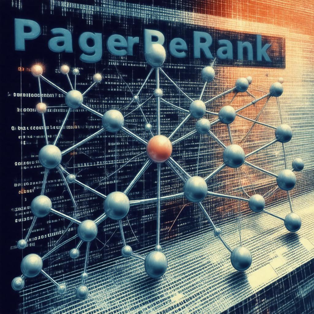 AI-created image of PageRank (algorithm)