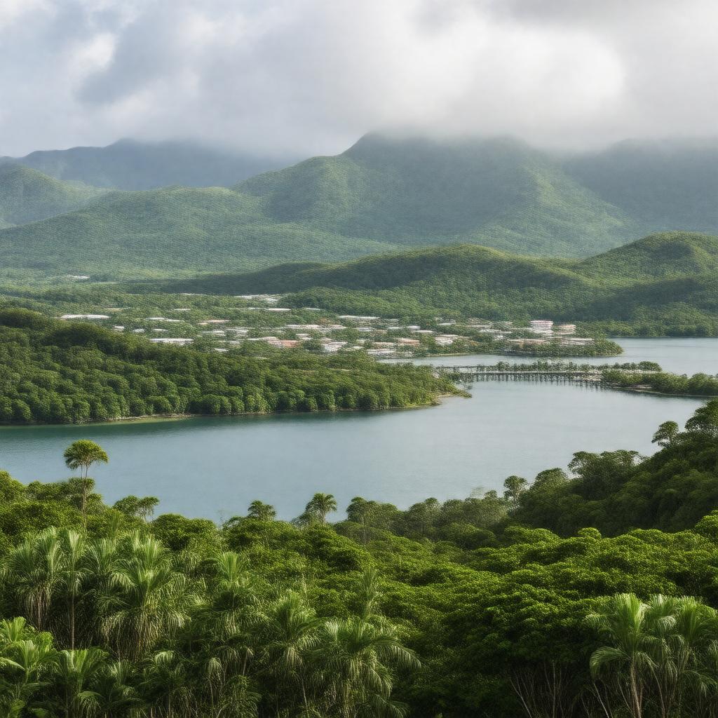 AI-created image of Pago Pago