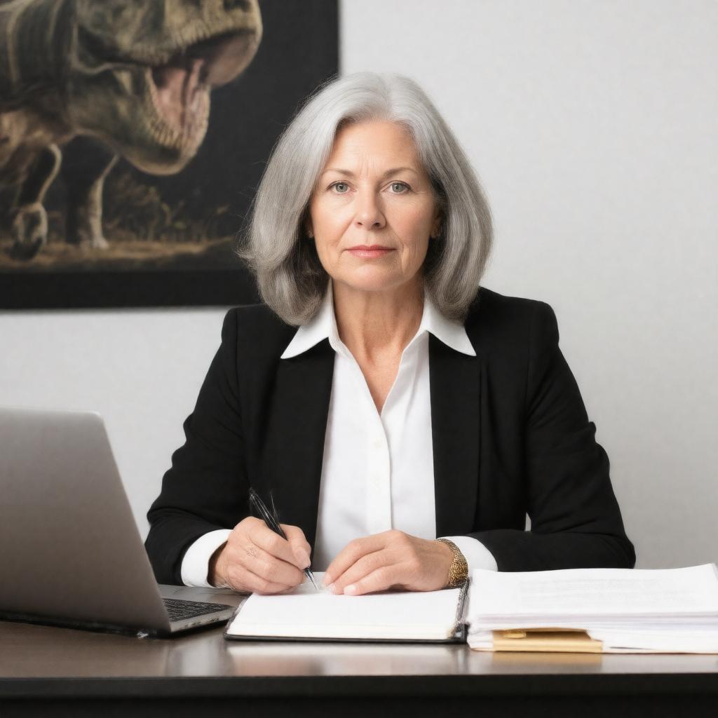 AI-created image of Paige Williams