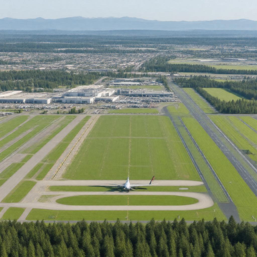 AI-created image of Paine Field