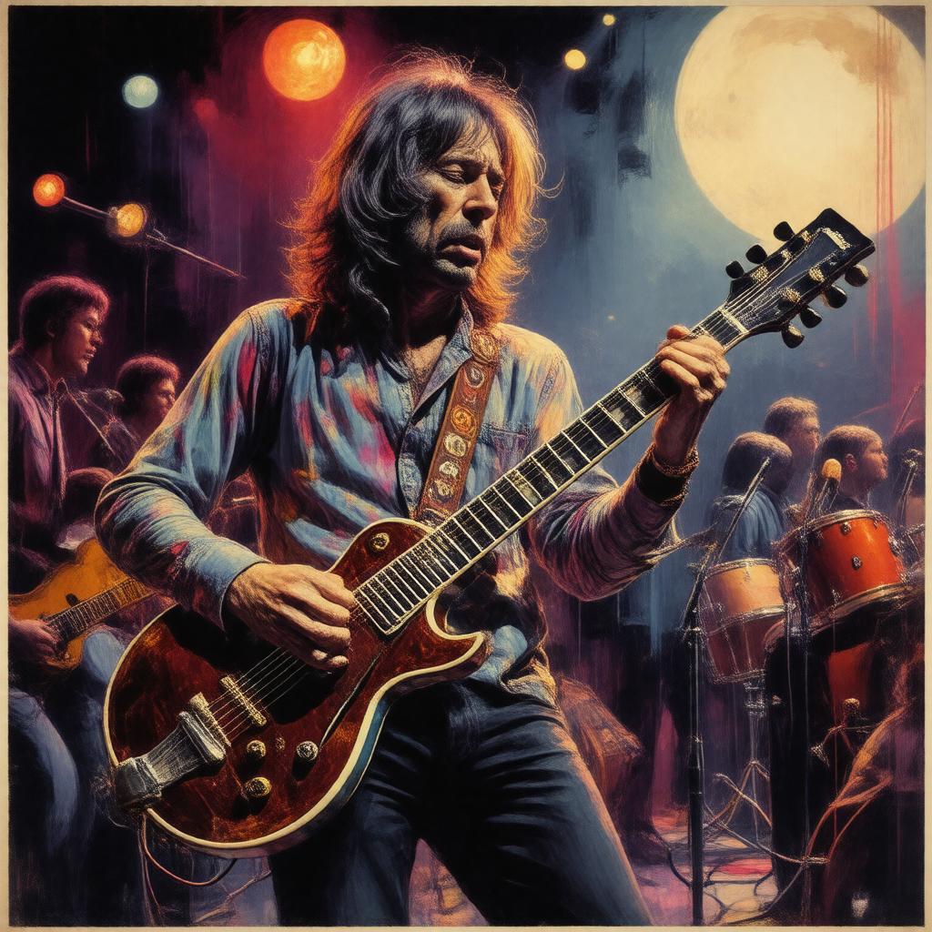 AI-created image of Paint It Black